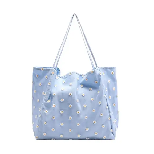 Trendy Canvas Beach Bag for All Your Essentials